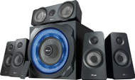 Kutia zanore Trust GXT 658 Tytan, sistem 5.1, 180W, me LED blu
