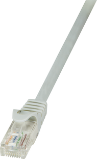 Kabllo patchcord LogiLink EconLine Cat.6, U/UTP, 10m, e hirtë