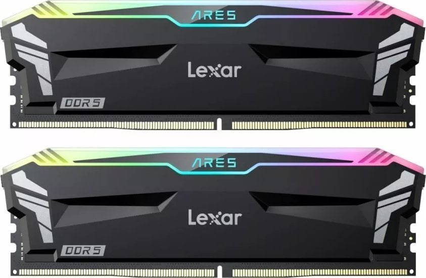 Memorie Lexar Ares RGB, DDR5, 32 GB, 6800 MHz, CL34, LD5U16G68C34LA-RGD