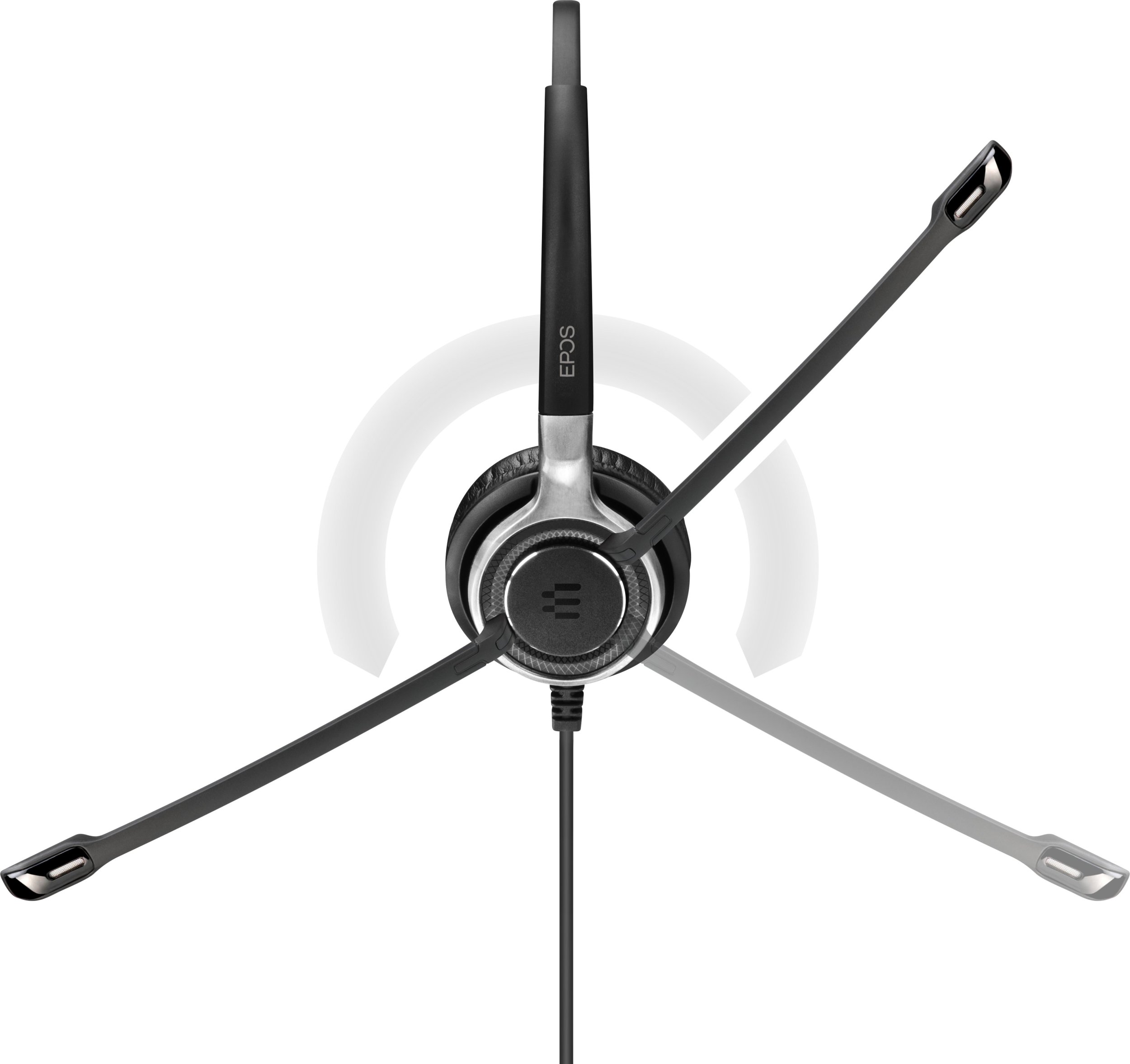 Kufje profesionale EPOS SC660 ED, stereo, me kabllo, të zeza