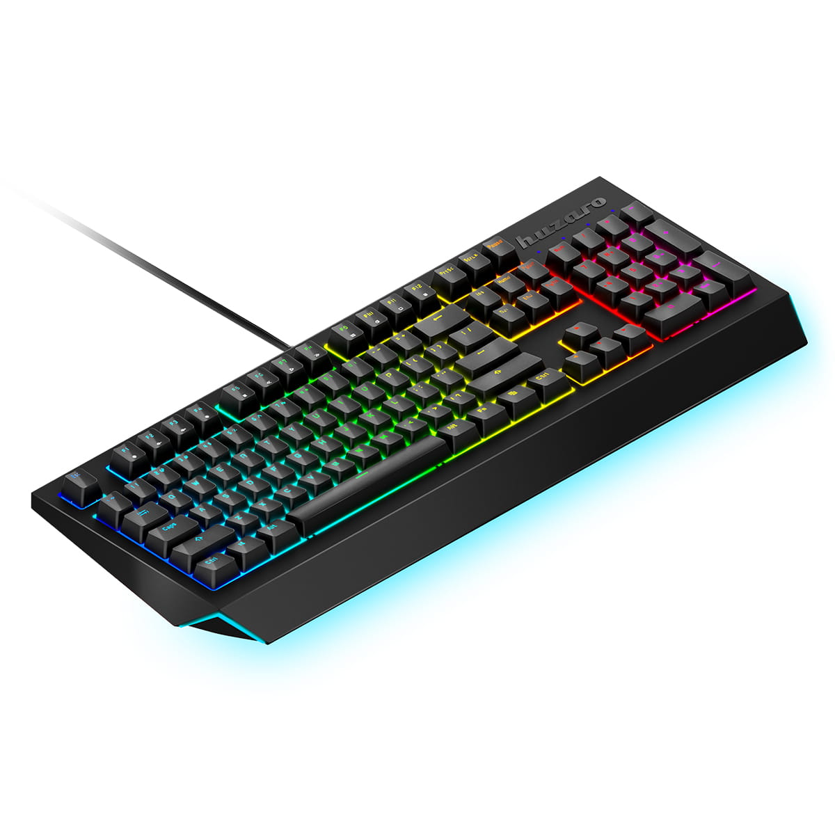 Tastierë gaming Huzaro HZ-ROCKET 4.0, RGB, e zezë
