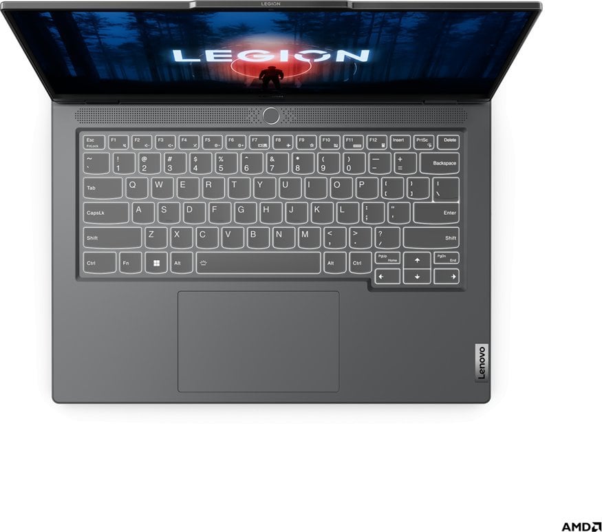 Laptop Lenovo Legion Slim, 14.5", AMD Ryzen 7 7840HS, 32 GB RAM, 512 GB SSD, Nvidia GeForce RTX 4060, i hirtë