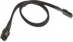 Kабел SAS Silverstone CPS02, SFF-8087 во SFF-8087, 0.5 m, црн