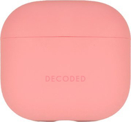 Këllëf silikoni Decoded Aircase për AirPods 4, 1 mm, kompatibil me karikim wireless, rozë
