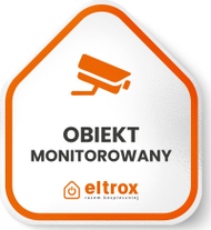 Shenjë PVC Eltrox Monitored Object, për objekt të monitoruar, OEM