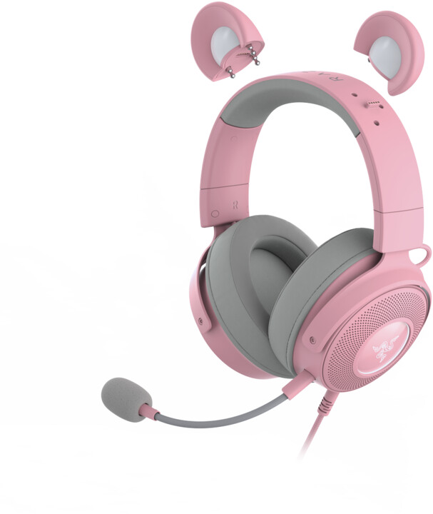 Kufje Razer Kraken Kitty ed. V2 Pro, rozë