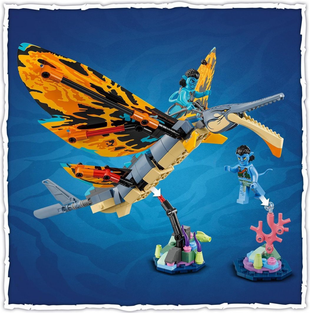 Set LEGO® Avatar 75576 ​​Swimwing Adventure, 259 pjesë