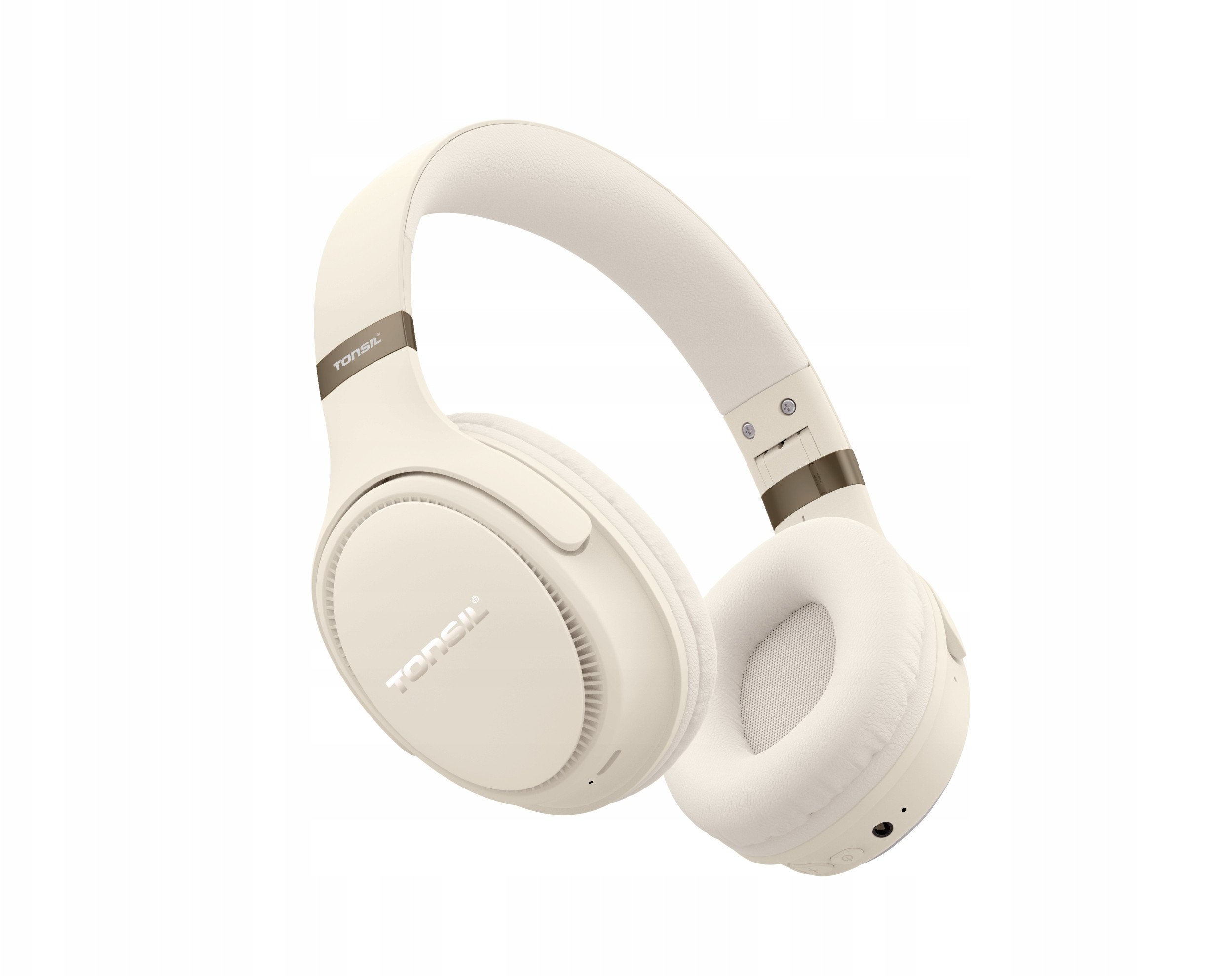 Kufje pa tela mbi vesh Tonsil R35BT, Bluetooth, SD FM, bezhë