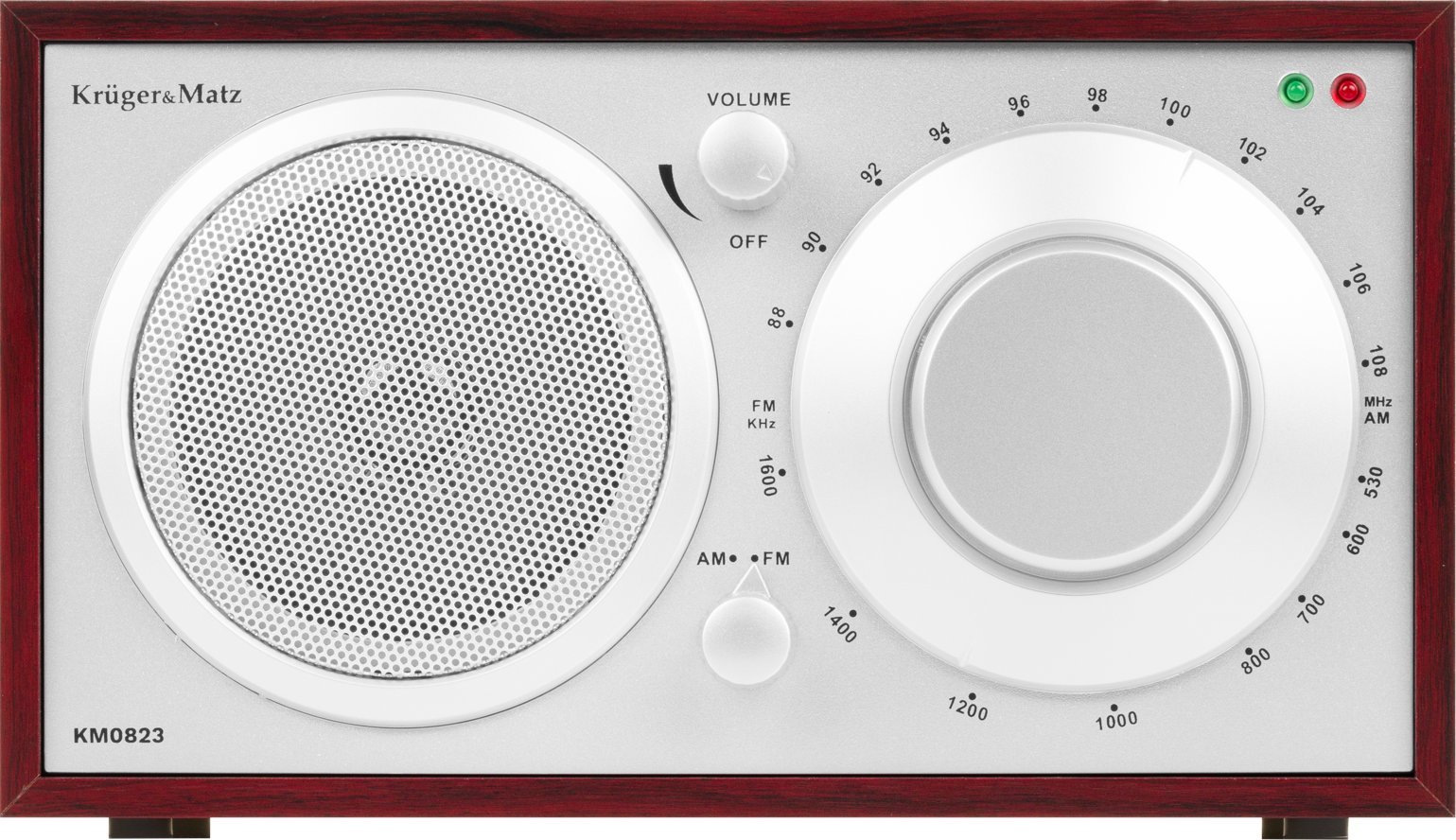 Radio shtëpiake Kruger&amp;Matz KM 823, FM/AM, AUX 3.5mm, altoparlant i fuqishëm