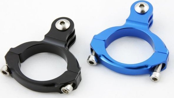 Mbajtëse biçiklete XREC Bicycle Mount, metal alumini, për GoPro Hero, e zezë