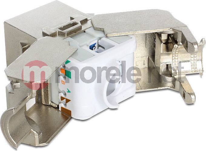 Modul Keystone DeLOCK 86205, RJ45, i bardhë