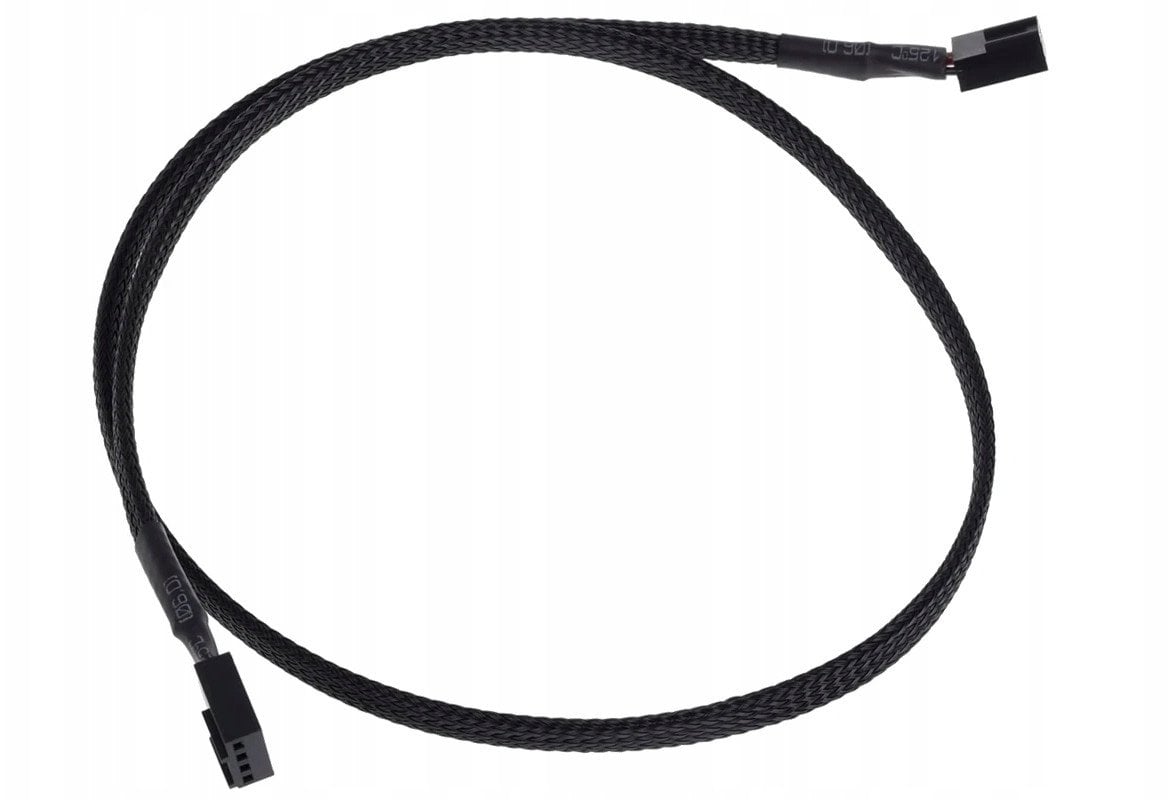 Kabllo zgjatëse PWM Gelid CA-PWM-08, 4-pin, 60cm, e zezë