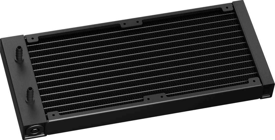 Ftohës me ujë DeepCool MYSTIQUE 240, 12 cm, 2.8" LCD, i zi 4