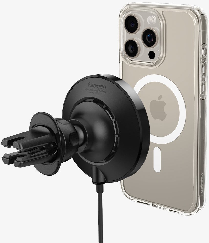 Karikues wireless magnetik Spigen OneTap Pro 3, MagSafe, karikim i shpejtë, i zi