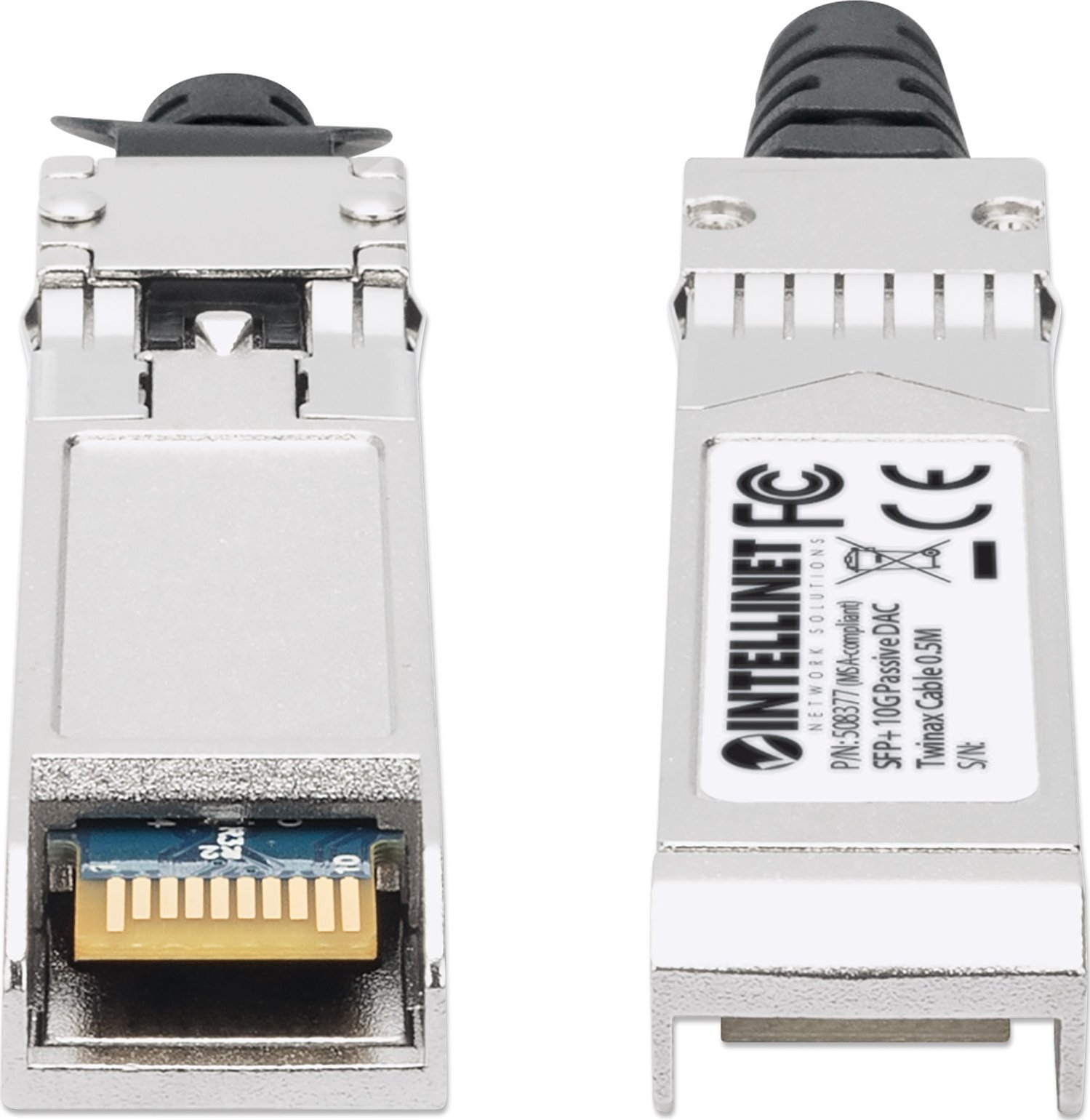 Kabllo rrjeti Intellinet 30A, 0.5m, 10G SFP+ DAC, bakri