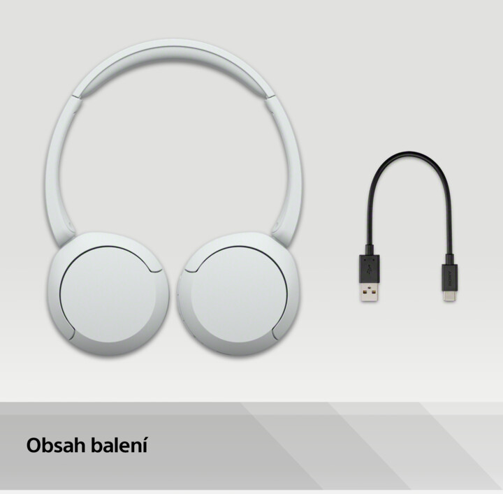 [OUTLET] Kufje Sony WH-CH520, të bardha