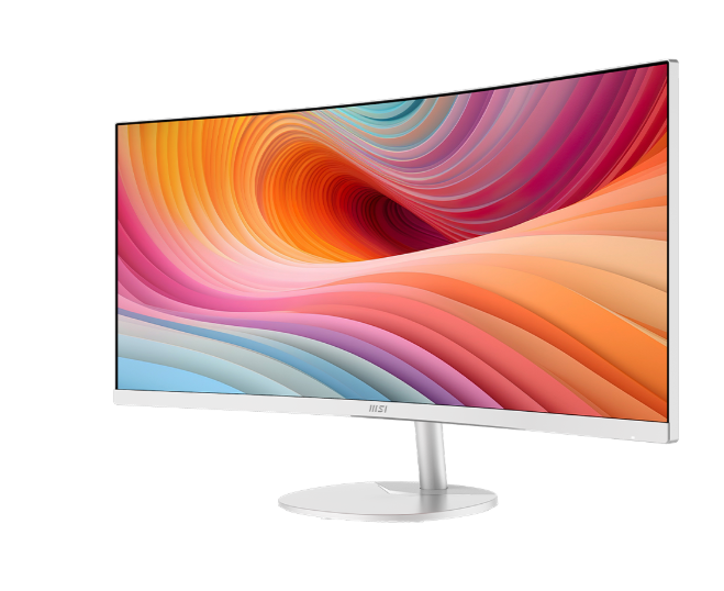 Monitor MSI PRO MP341CQW, 34", UWQHD 3440x1440, 120Hz, i bardhë