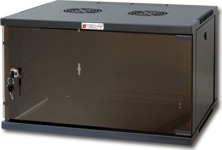 Kabinet muri Techly 101577, rack 19" 9U, 540x450 mm, i zi