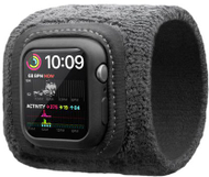 Byzylyk sportiv Twelve South ActionBand për Apple Watch, pambuk elastik, set 2 copë, i zi