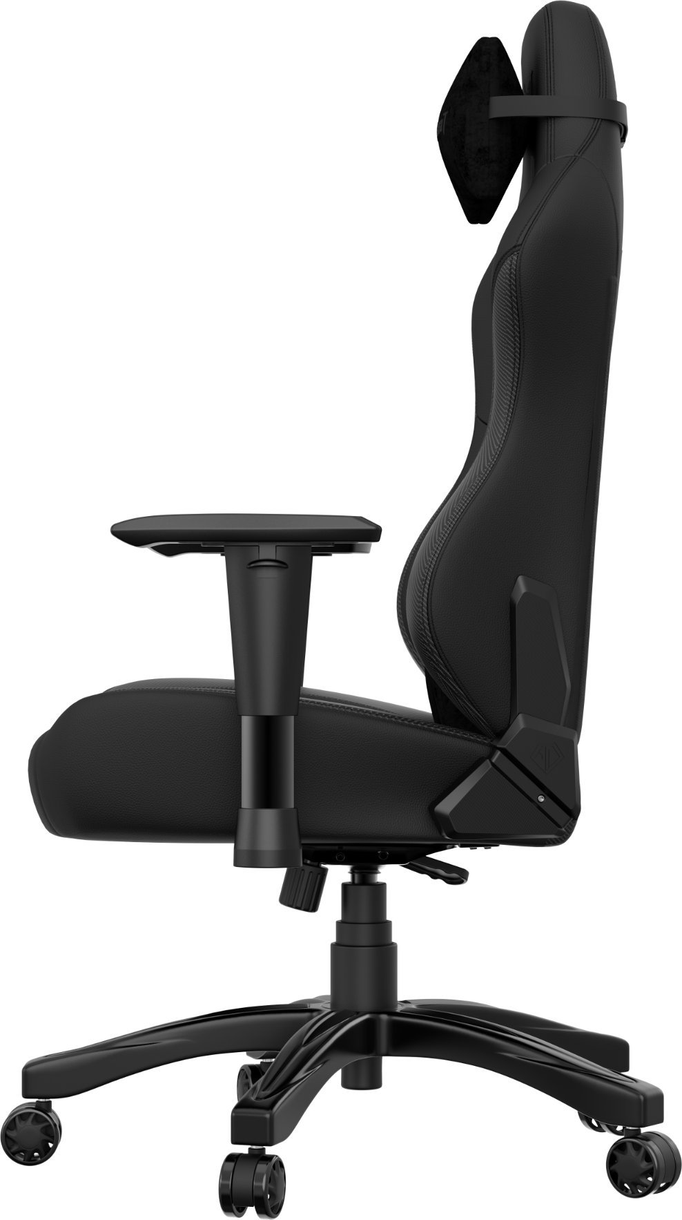 Karrige lojërash AndaSeat Phantom 3 Series, madhësia L, lëkurë PVC, e zezë