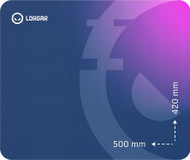 Mousepad Prestigio Main 135, 500x420mm, 3mm, lejla