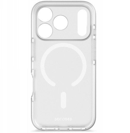 Mbulesë mbrojtëse Decoded DropTec Transparent Backcover për iPhone 17 Pro Max, kundër goditjeve, transparente