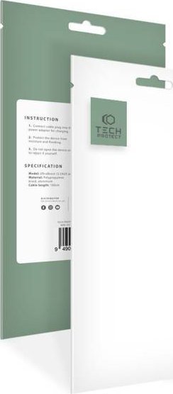 Karikues makine Tech-Protect CC30W, 2 porta USB, PD 30W QC 3.0, i zi