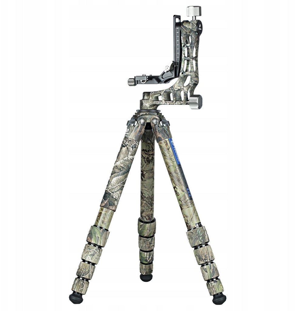 Shtativ karboni Leofoto LS-365C Ranger me kokë gimbal PG-1, Full Camo