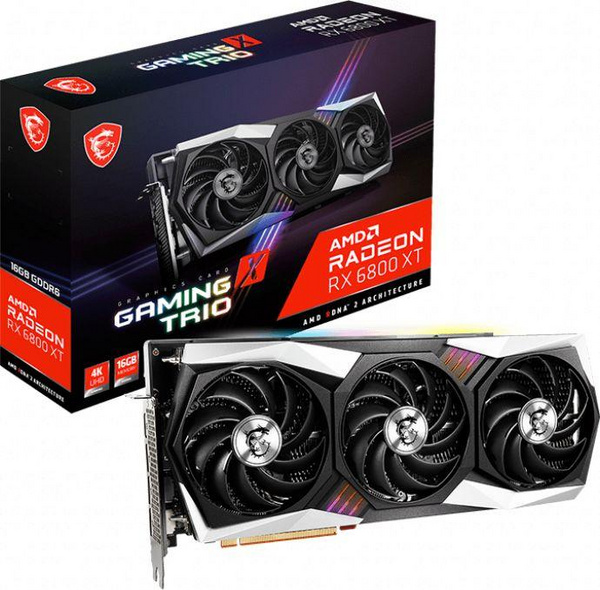 Kartë grafike MSI RX 6800 XT Gaming Z Trio, 16GB, GDDR6
