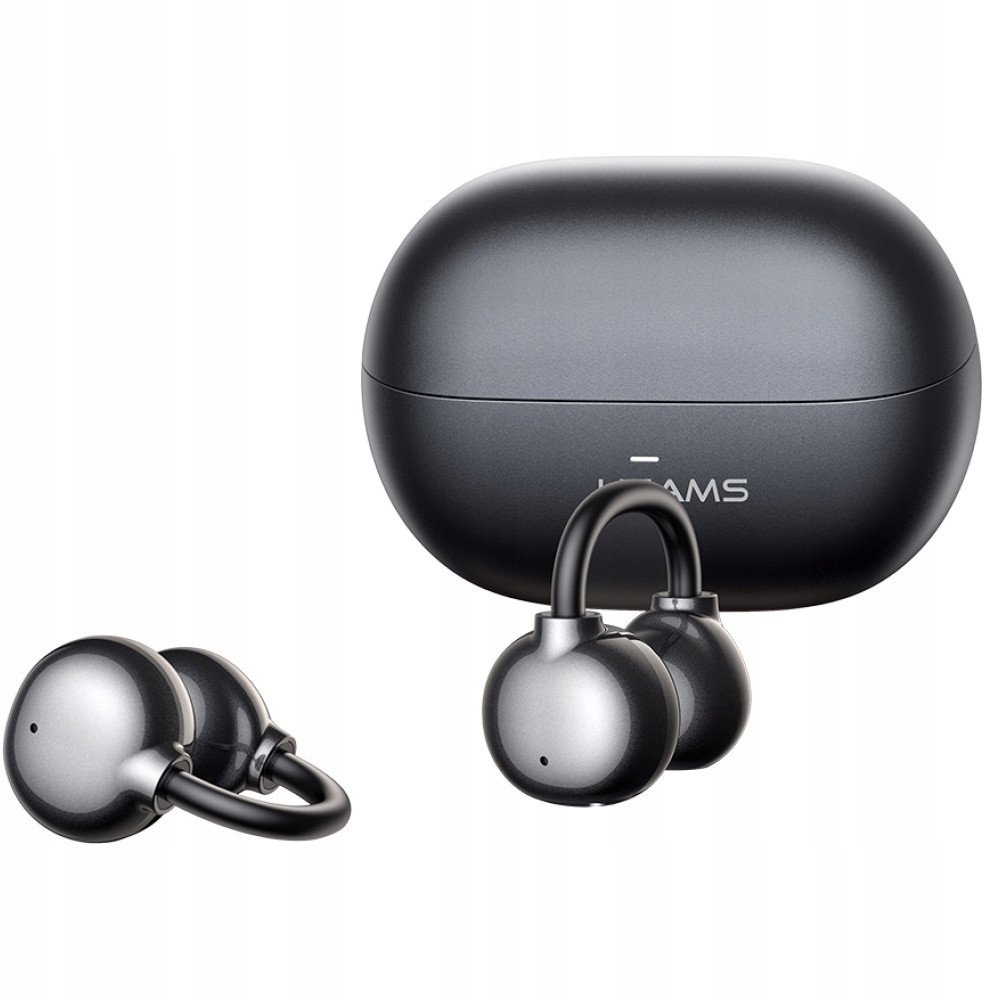 Bluetooth слушалки Usams Echo R02, во уво, 7 часа, сива