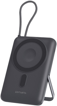 Powerbank pa tela 4smarts Enterprise Pocket, 10000mAh, 22.5W, gri hapësirë