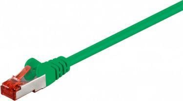 Kabllo rrjeti Goobay CAT 6, S/FTP, 0.25 m, jeshile
