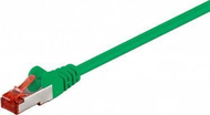 Kabllo rrjeti Goobay CAT 6, S/FTP, 0.25 m, jeshile