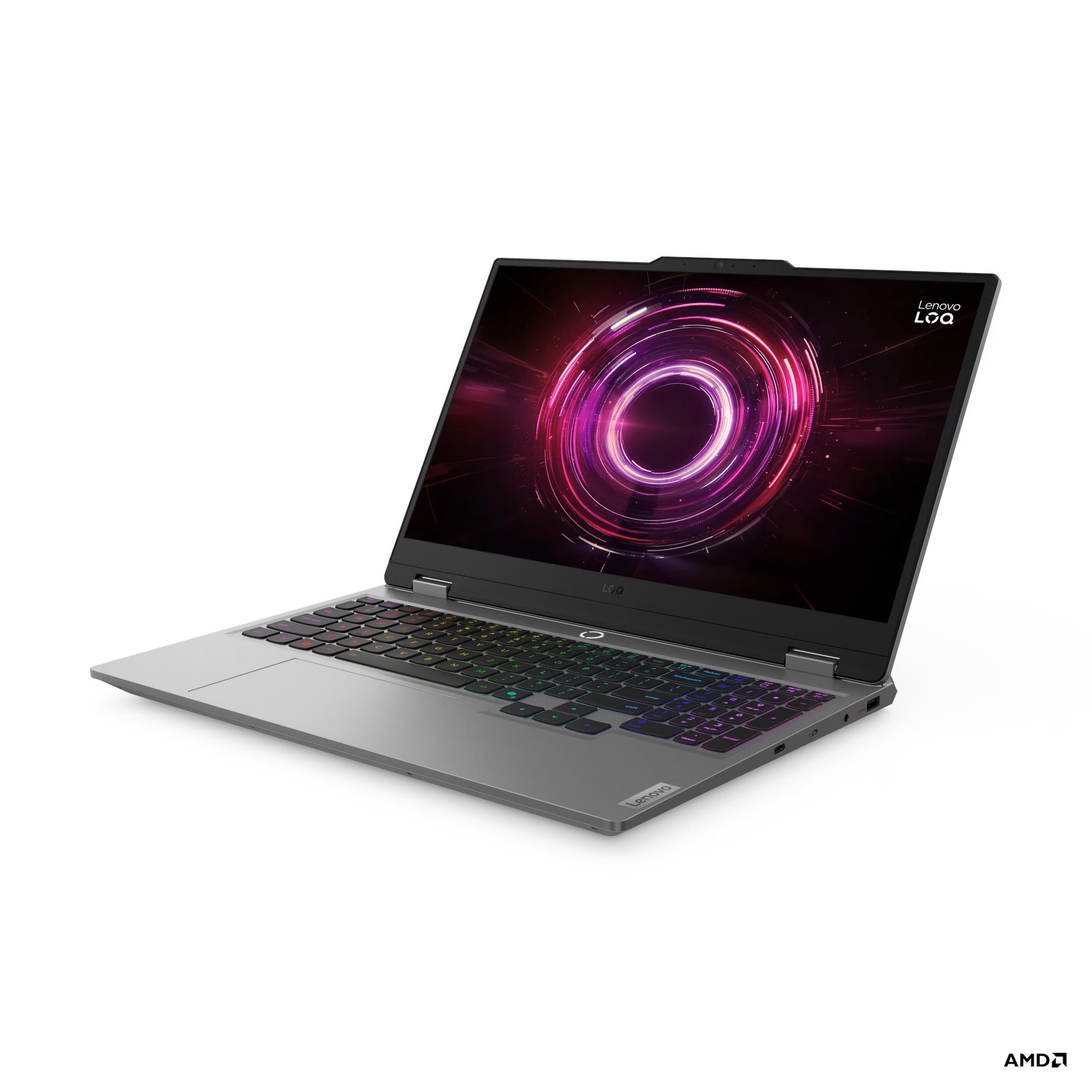 Laptop Lenovo LOQ 15AHP10, 15.6", AMD Ryzen 5 220, 16GB RAM, 1TB SSD, NVIDIA GeForce RTX 5050, i hirtë