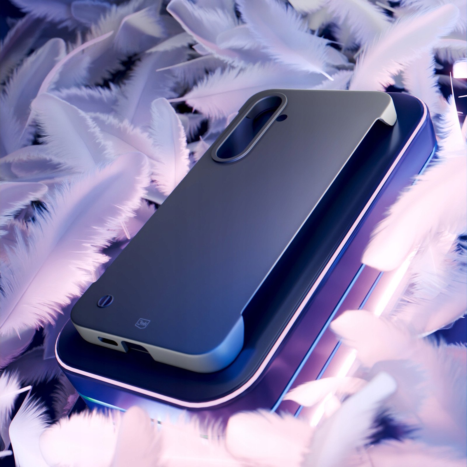 Futrollë telefoni 3MK Just20g Matt për Samsung Galaxy S24, polikarbonat, ultra e hollë, transparente matt