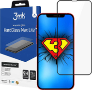 Xham mbrojtës 3MK HardGlass Max Lite për iPhone 13 Mini 5.4", plotëekran, i zi
