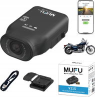 Kamerë për motorçikletë Mufu Motocam V11S, Full HD, 7 orë, e zezë