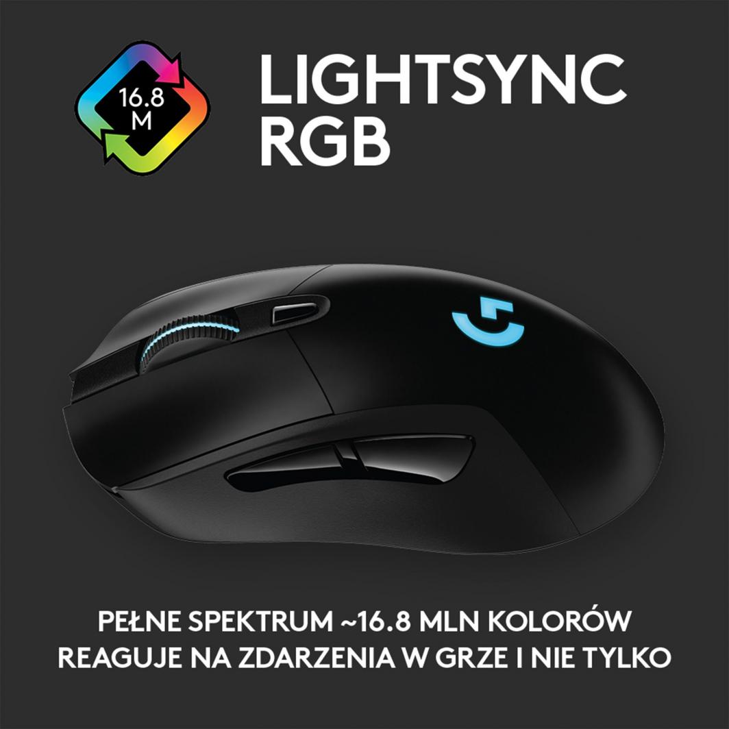 Maus Logitech G703 Lightspeed, i zi