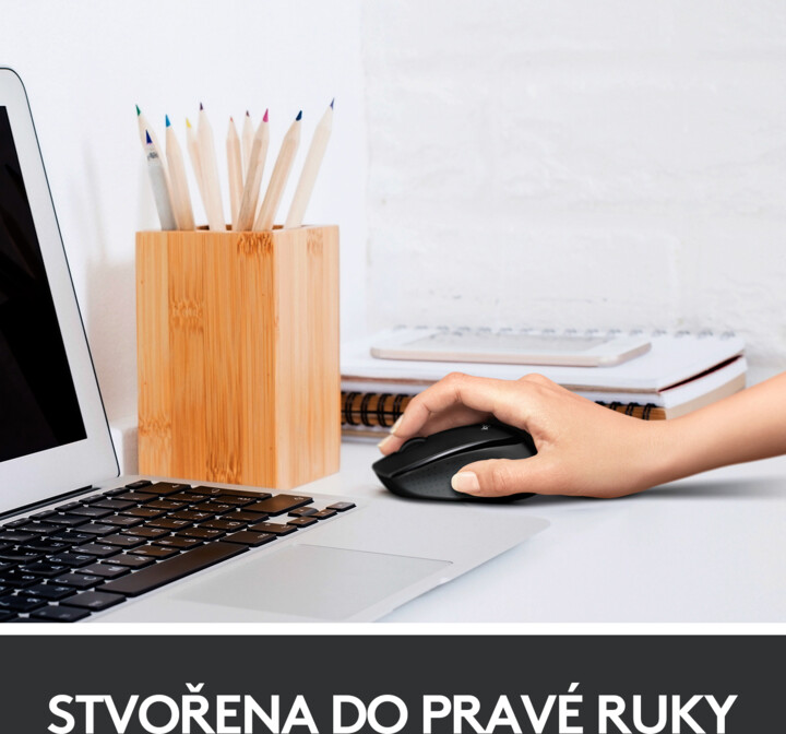 Maus Logitech M330 Silent Plus, i zi