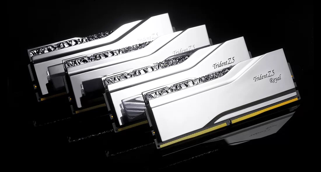 Memorie G.Skill Trident Z5 Royal, DDR5, 32GB, 6400MHz, e argjendtë