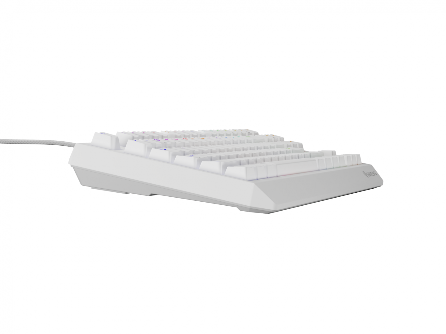Tastierë wireless mekanike Genesis Thor 230 TKL, RGB, Outemu Red, e bardhë
