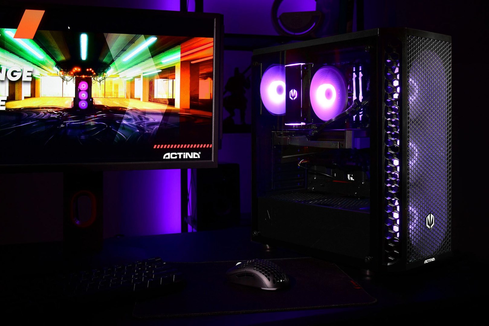 Kompjuter Actina, Ryzen 9 5900X, 32GB, 1TB, RTX 4060 Ti, i zi