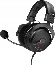 Kуфери гејминг Beyerdynamic MMX 300 PRO, со кондензаторски микрофон, затворени, црни