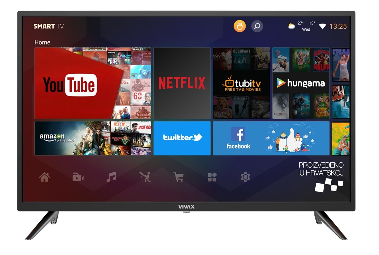 Televizor Vivax TV-40LE113T2S2SM V2_REG, 40", LED, Full HD, Smart, Android