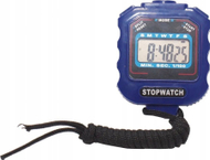 Kronometër sportiv SPARTAN Stopwatch Sports Timer, digjital, rezistent ndaj ujit, i zi