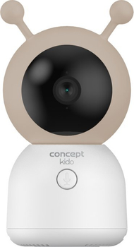 Kujdestare elektronike për bebe Concept KIDO KD4010, ekran 5" LCD, Wi-Fi, e bardhë