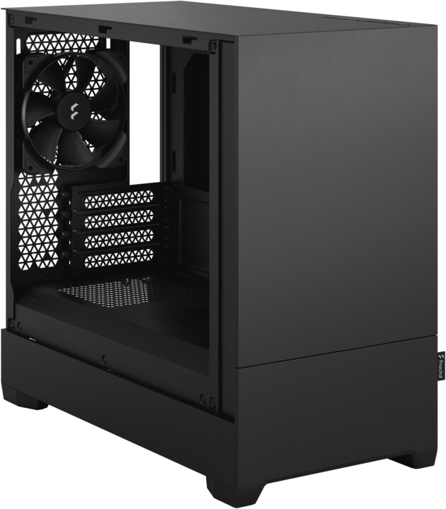 Kasë kompjuteri Fractal Design Pop Mini Silent Black TG Clear Tint