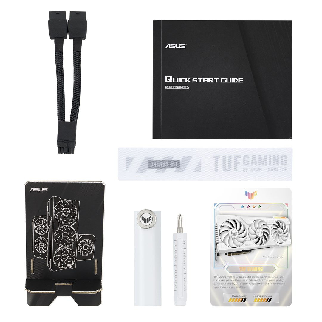 Kartelë grafike Asus TUF Gaming GeForce RTX 4070 Ti SUPER OC White 16GB GDDR6X