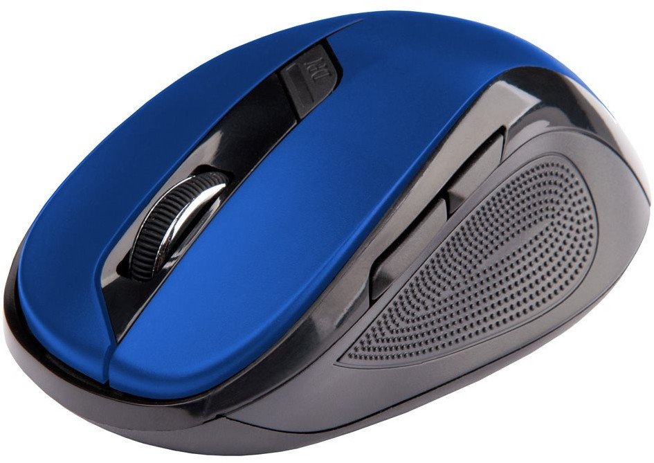 Бежичен глушец C-TECH WLM-02B, оптички, 1600 DPI, црн