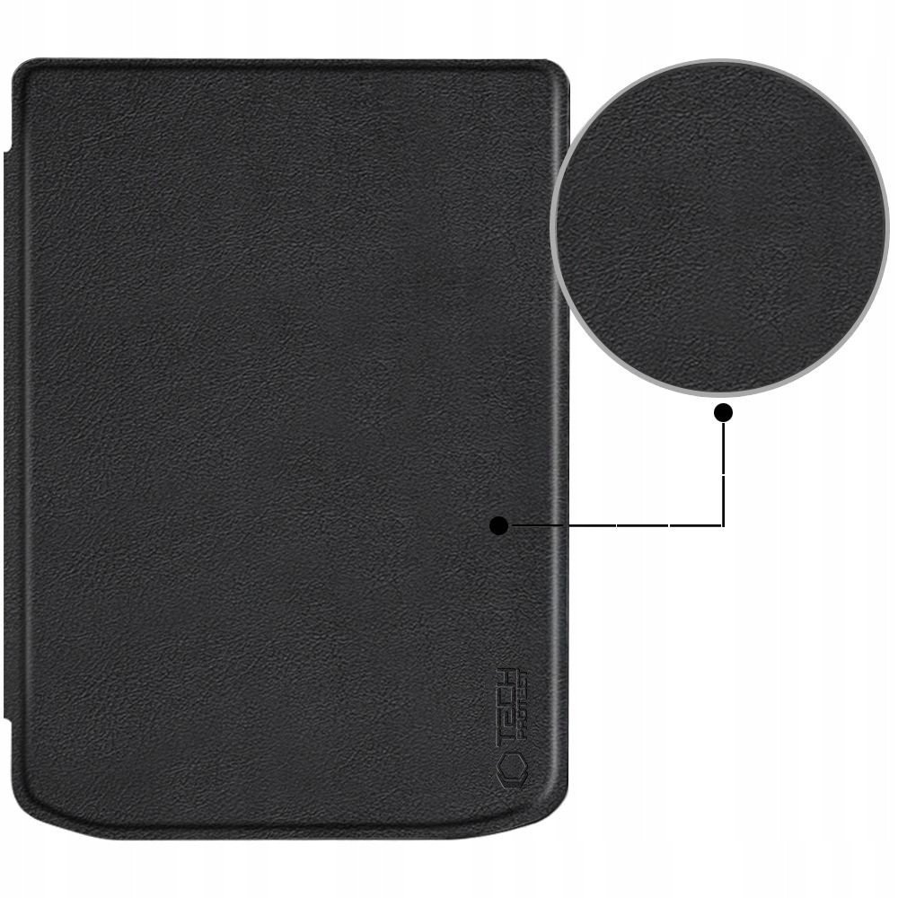 Mbulesë eReader Tech-Protect SmartCase PocketBook Verse Pro Lite, funksion zgjim automatik, e zezë